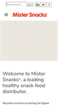 Mobile Screenshot of mistersnacks.com